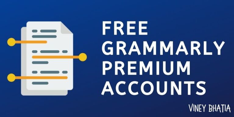 Free Grammarly Premium Accounts 2022 (Username & Password)